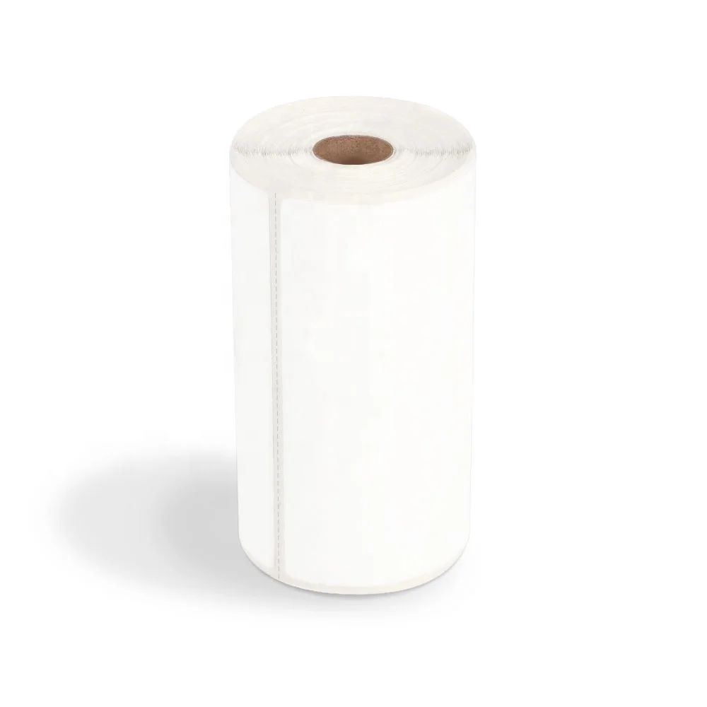 75X65mm 72g Waterproof Thermal Printer Label Thermal Label Paper Roll Thermal Paper Stickers Shipping