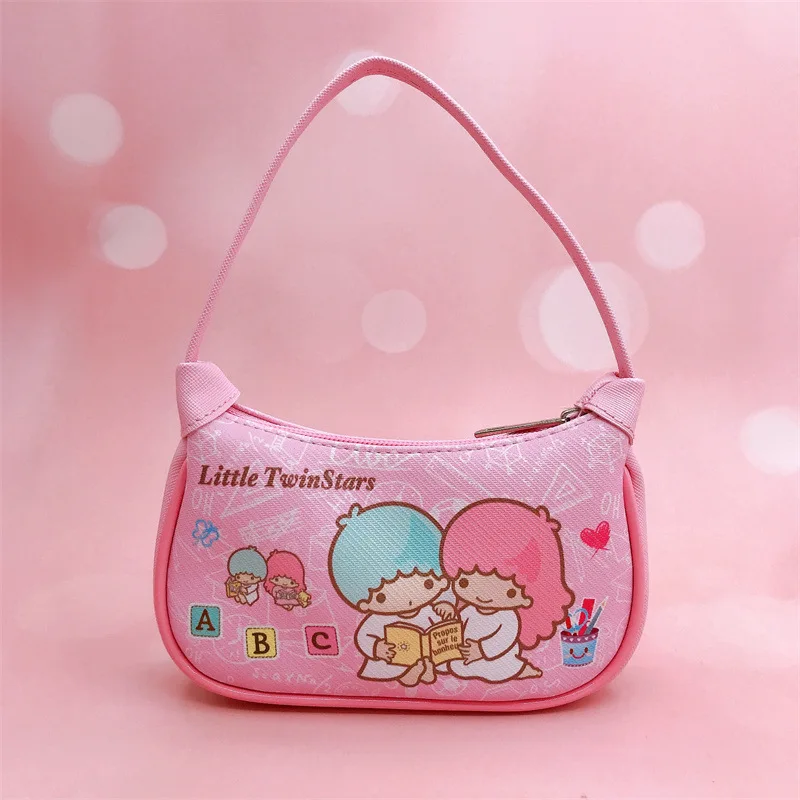 new designer wholesale cute shopping handbag bags student girl cartoon kawaii purse bag pu melody kt small shoulder bag