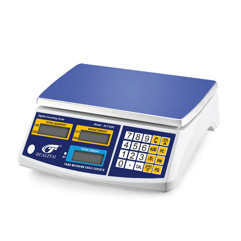 precision packet counting weight scale with high precision
