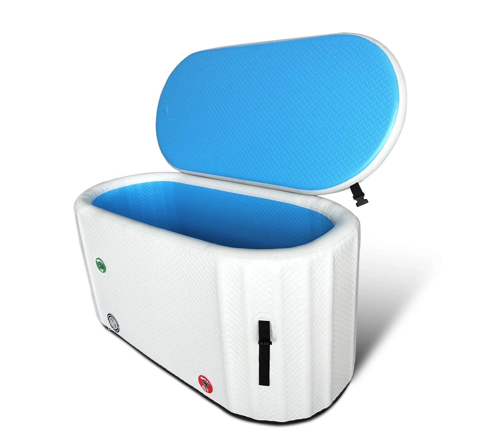 Top Quality Easy Install Inflatable Wooden Drop Stitch Ice Bath Buy Now