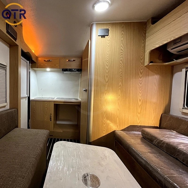 Ei Salvador Luxury 14 Foot Offroad Truck Camper Motorhome Rv Trailer Mini Camp Karavan Off Road Caravan