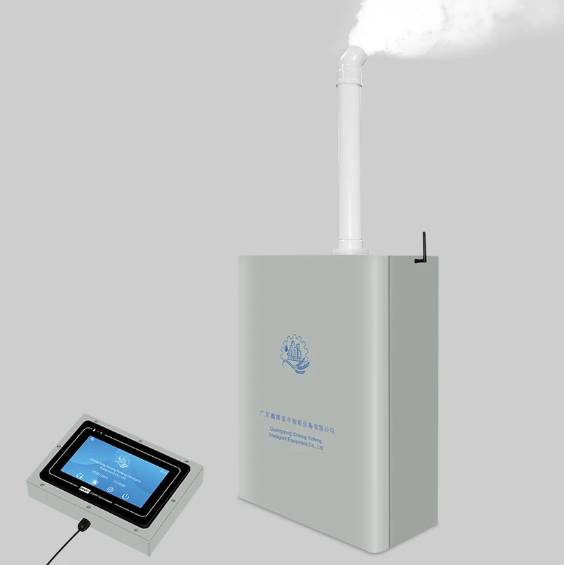 Automatic growing machine cool mist system ultrasonic wall mounted industrial humidifier fogger for greenhouse