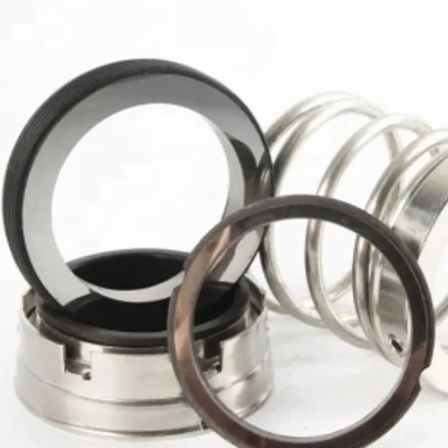 Elastic corrugated pipe mechanical seal for clean water sewage pump