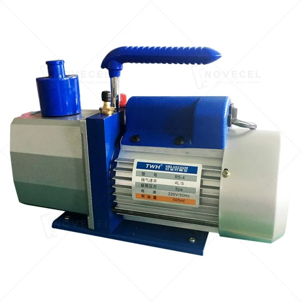 Novecel VP07 4L Vacuum Pump working with Laminating Machine for Q5 A5 BM01 BM02