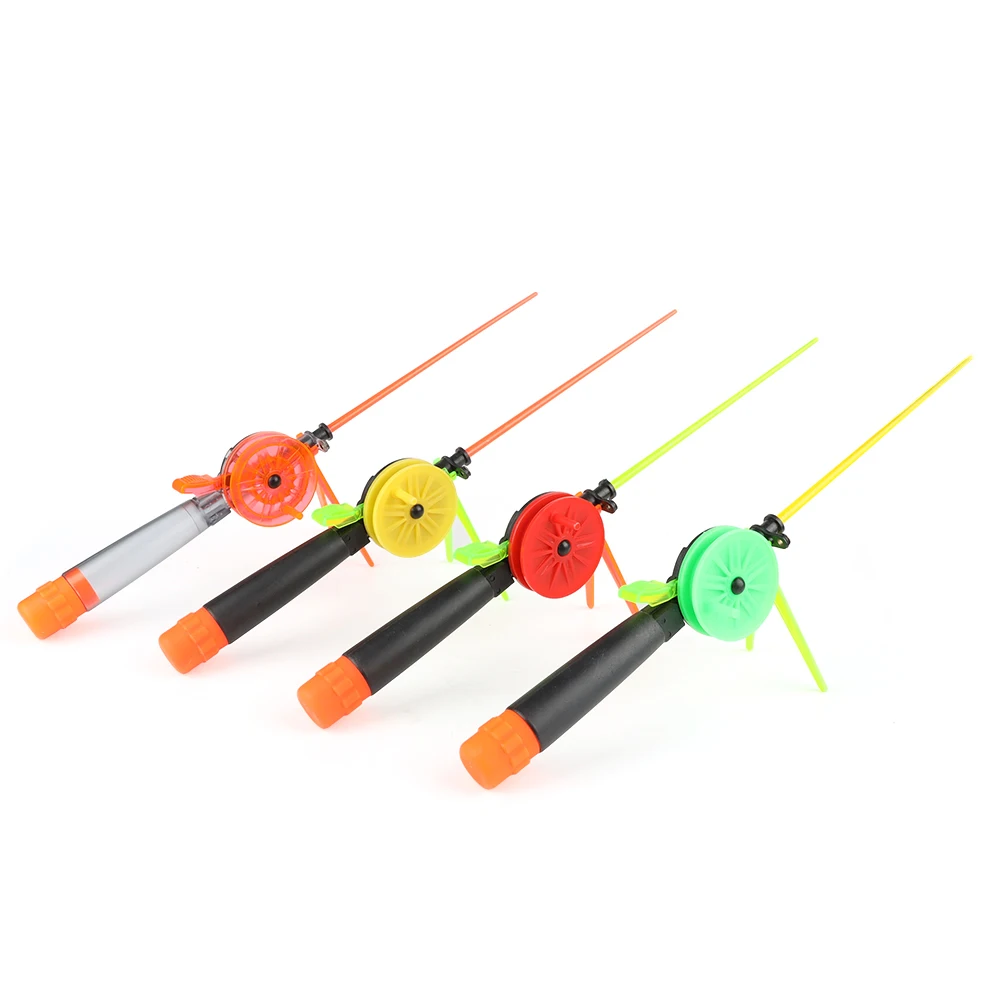 W.P.E Ice Fishing Rod 38cm Outdoor Portable Portable Winter Fishing Rod Fishing Accessories Tackle Pesca