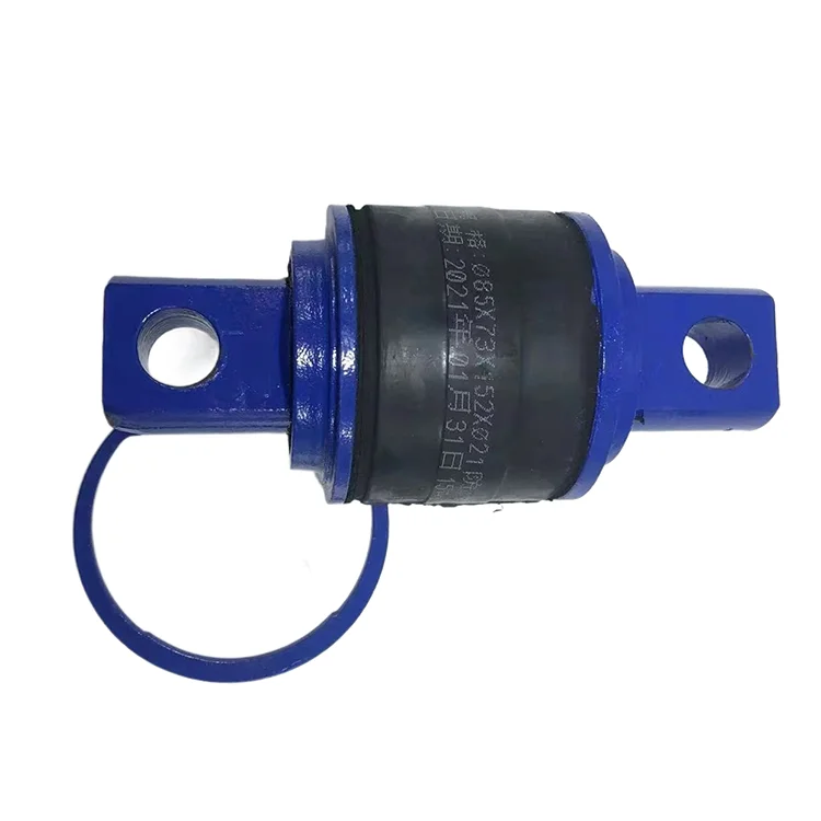 Best selling Shacman Delong Truck parts. High quality torque rod bushing, Specification and size 85*73*152*21mm for Delong.