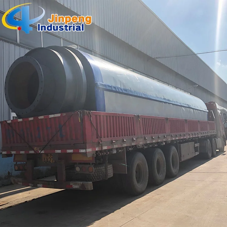 Continuous Waste Rubber/Plastic/Tire Pyrolysis Plant