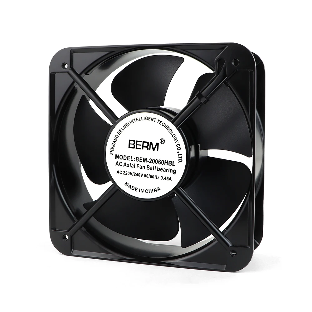200*200*60MM axial fan Strong air volume Industrial fan 220V cooling fan
