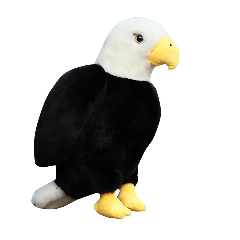 flamingo vulture eagle pelican plush toy cute bird fabric doll park scenic ornaments birthday gift Simulation bird doll