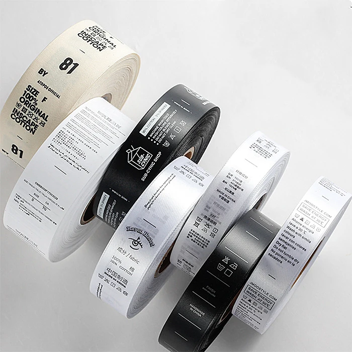 1 PC Custom satin Personalized Black/White/Beige Ribbon with One Color Logo or Font Style, Gift Box Decorative Silk Ribbon