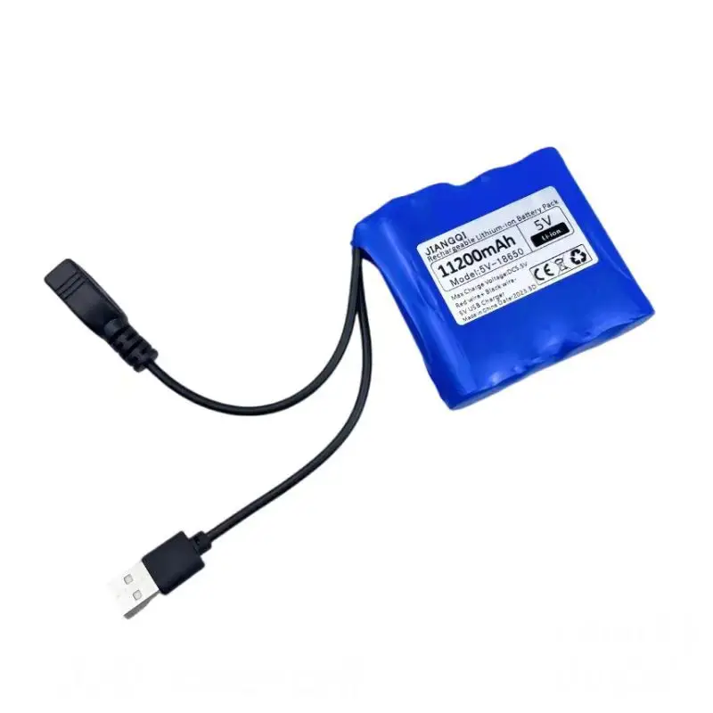 18650 Rechargeable Single Chip Microcomputer for 5V Lithium Battery Outdoor LED Lamp, USB Fan, Bluetooth Speaker