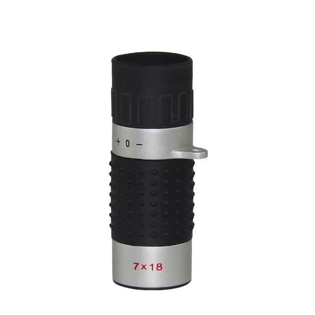 2024 high definition single 7X18 pocket monocular telescope