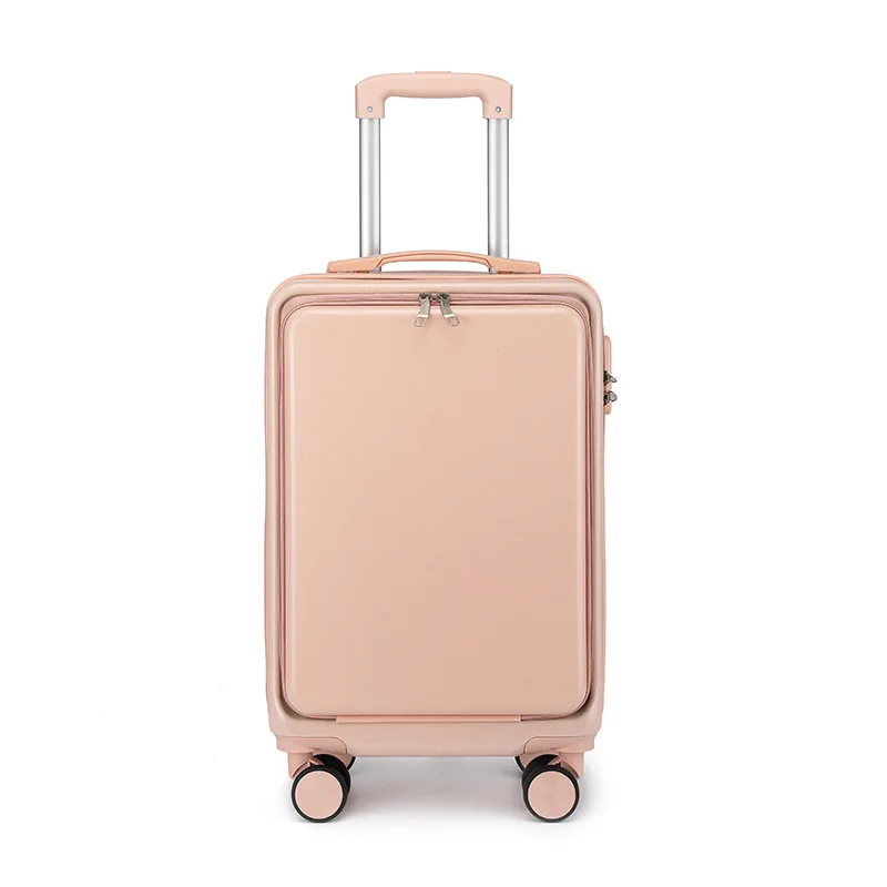 Front Open Cover 20 inch Suitcase Universal Wheel Pull Rod Case Side Open Cover 26 inch Men And Women Boarding Luggage Suitcase
