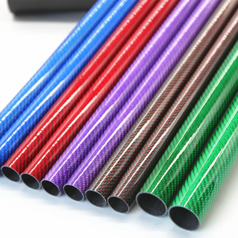 22mm outer diameter and 18mm inner diameter carbon fiber tube 1000mm long with free of mould cost