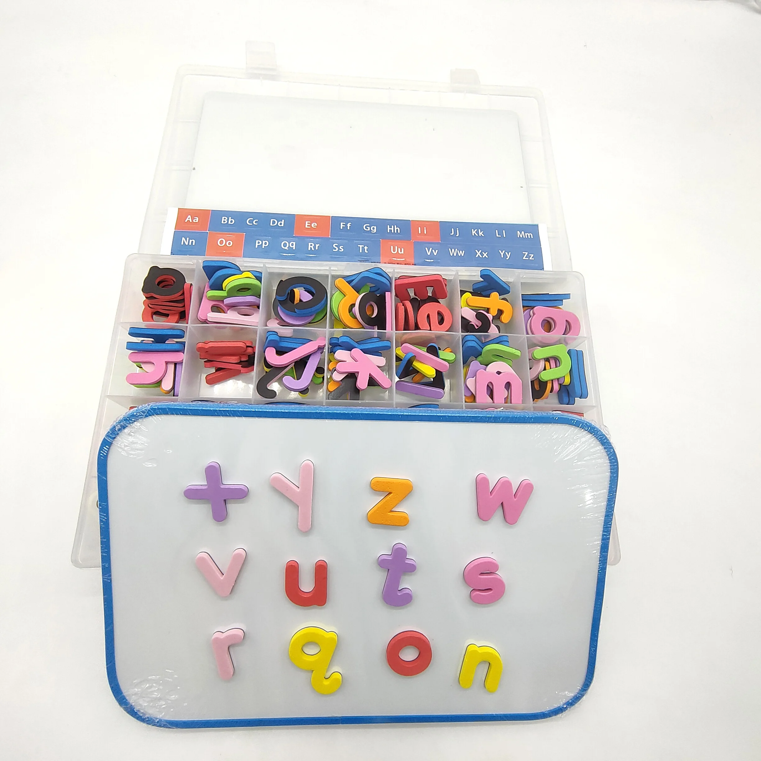 Hot Selling Colored eva magnetic letters for Preschool Educational Toy