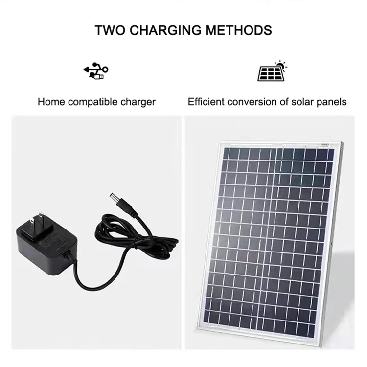 Industrial Fan/Solar Emergency Cheap Powered 16Inch Homes Fan Rechargeable Solar Fan with Solar Panel