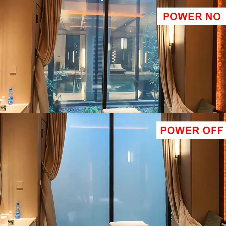 Smart Film Pdlc Window Film Ultra HD Smart Dimming Security Heat resistant Window Tint Film for Building