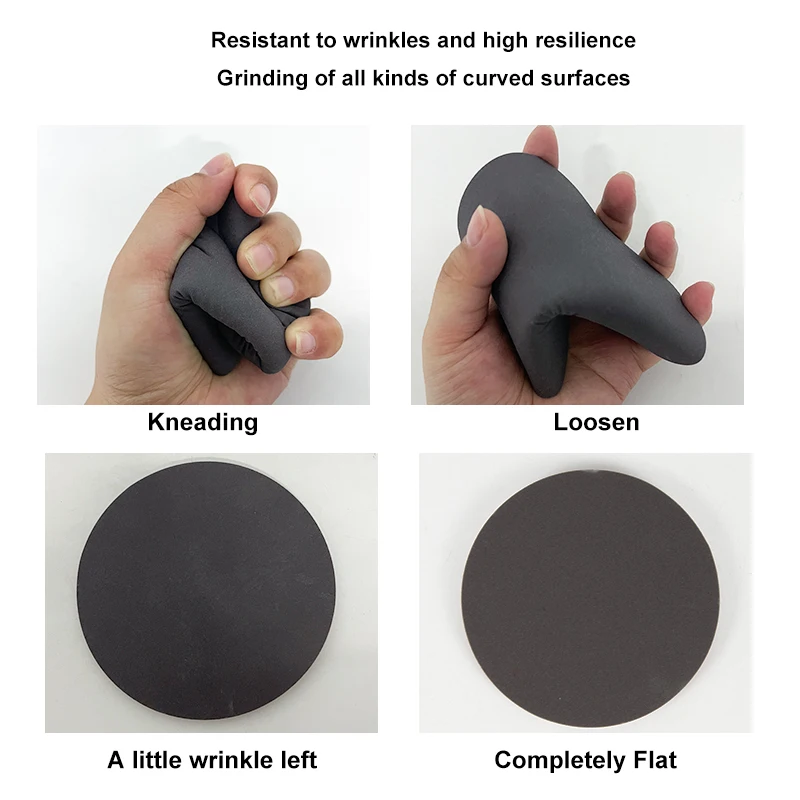 High Quality Abrasives Sanding Sponge Abrasive Foam Sanding Disc 3000 grit 150mm 6 inch Hook and Loop Foam Abrasive Disc Sand