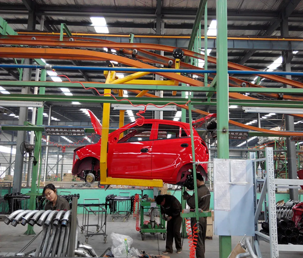 Overhead conveyor line for Car  SUV Sedan assembly line