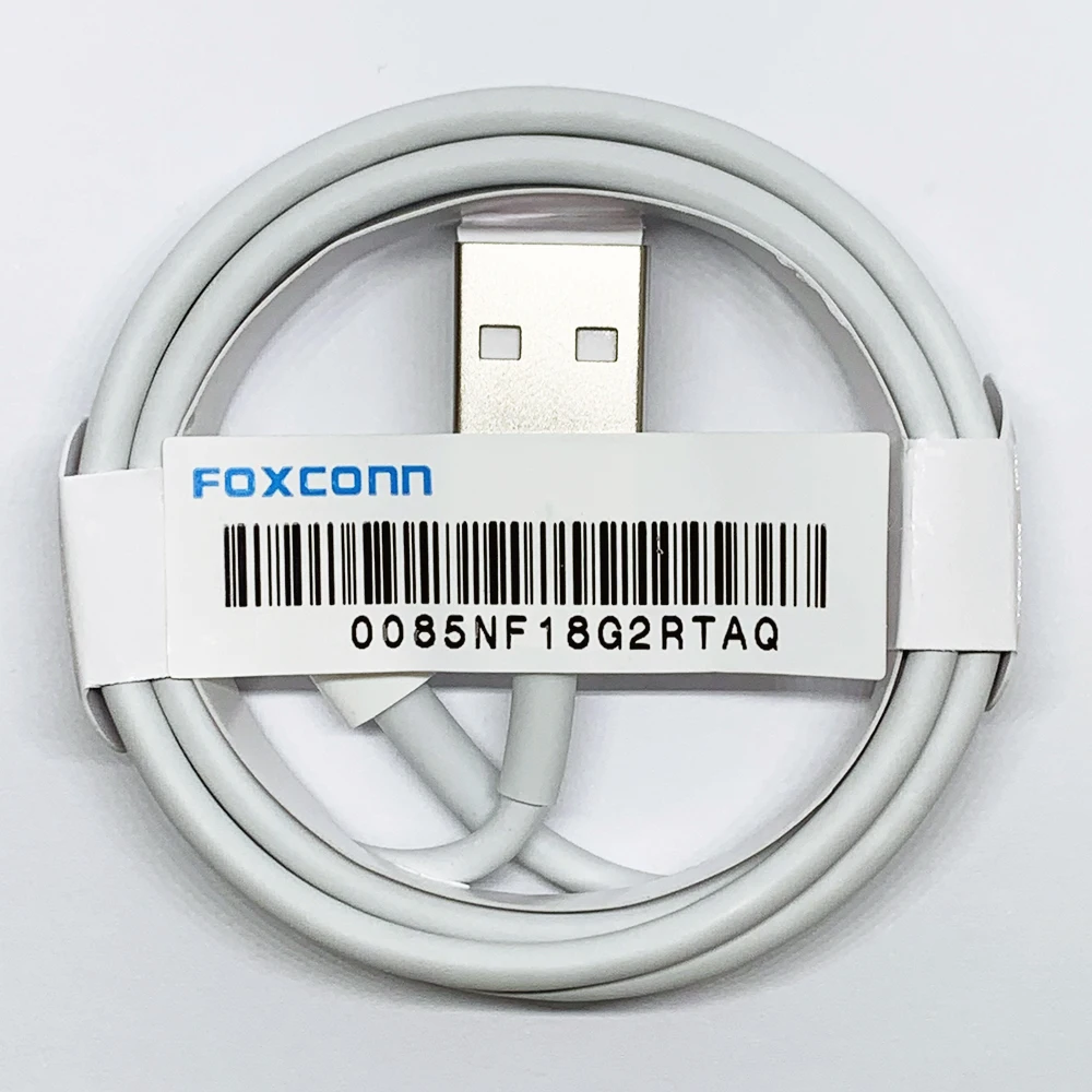High Quality 3IC for iPhone 13 pro max charger cable original Foxconn for iPhone 7 cable for iPhone 8 usb cable