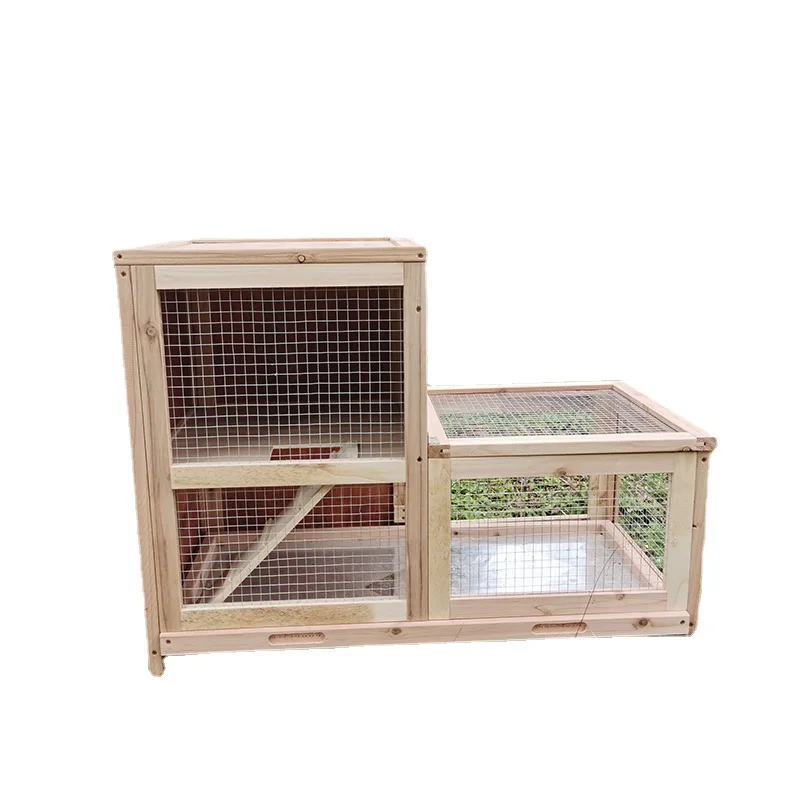 High Quality Portable Luxury Wood Rats Pet Room Wooden Animal Cage