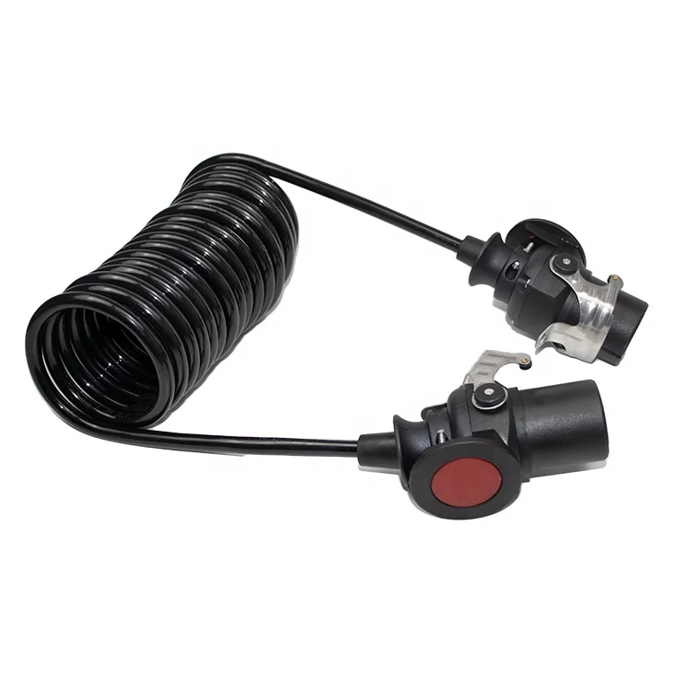 Best Selling New Black Five-core seven-core ABS/EBS Trailer cable For Heavy-duty Truck