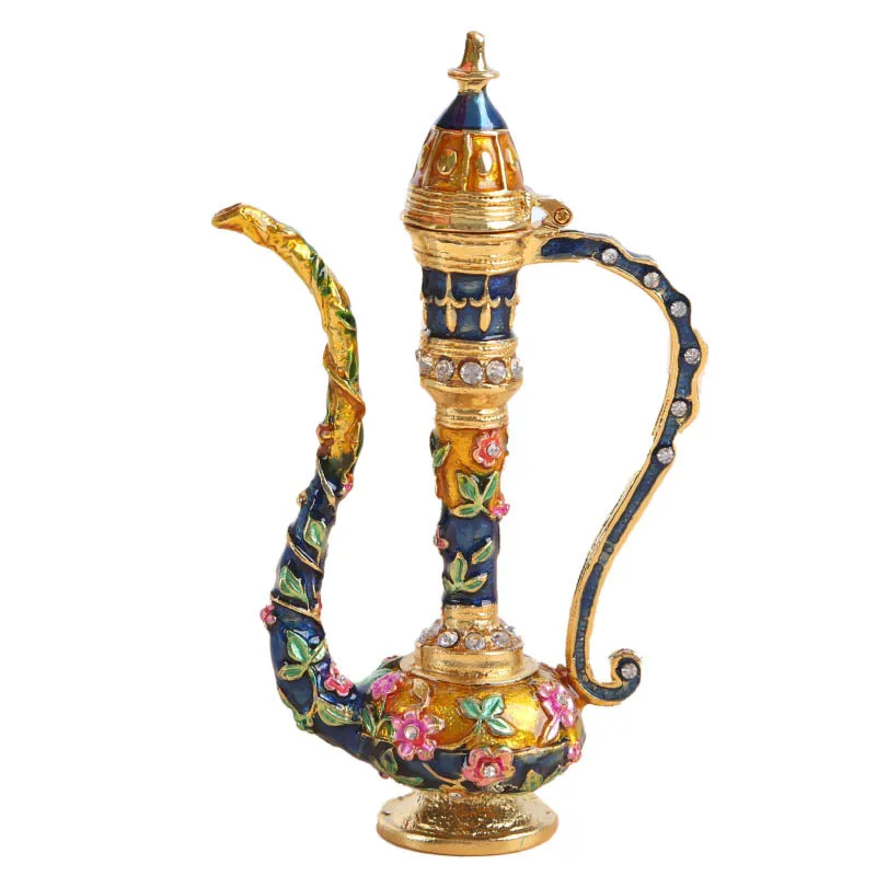 Aladdin Magic Lamp Ornament Large Wishing Gift Items Metal Home Decorations housewarming gift allah magic lamp wholesale