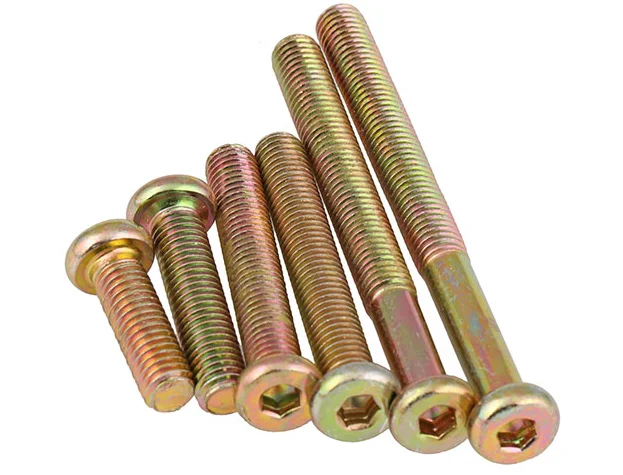 M6 Furniture Joint Connector Bolt  Nut -Hex Socket Screws Head Cot Bed Bolts