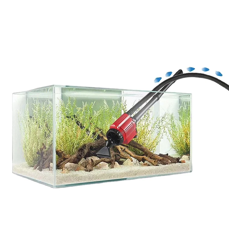 Electric Fish Tank Cleaning Tools Electric Cleaner Filter  Vacuum Water Change Washer Pump Aquarium