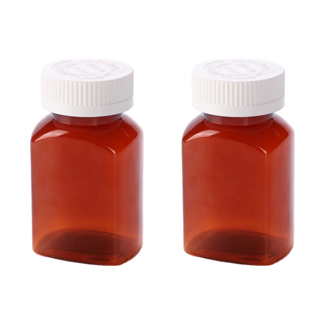 Laerui Manufacturer Custom Pill Capsule Polyethylene Terephthalate Recyclable PET Medicine Bottle 100ML