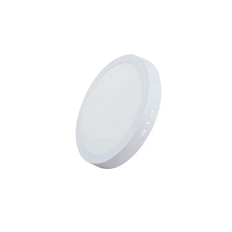 Cheap White housing surface mounted flexible round 24w ceiling lamp led panel light for hospital home and office