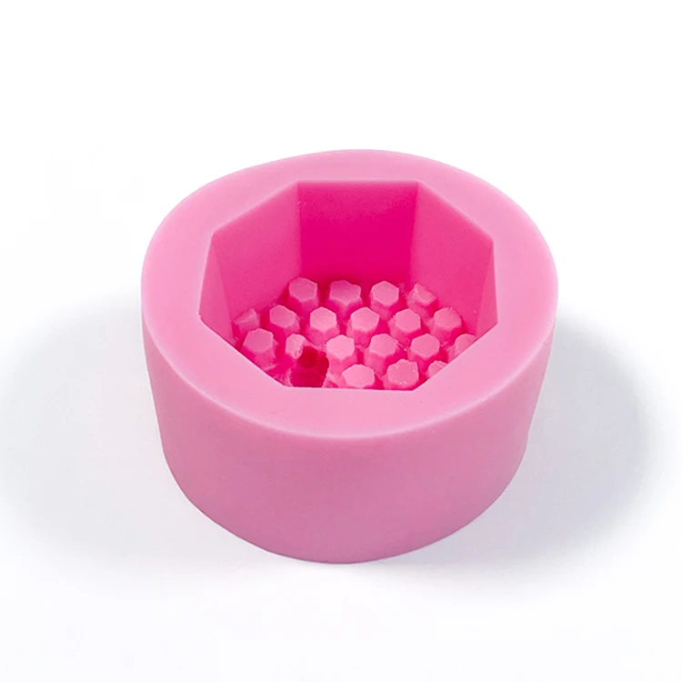 Soap series Honey Customizable name 3D Candle mold Silicone rubber text design candle mold silicone