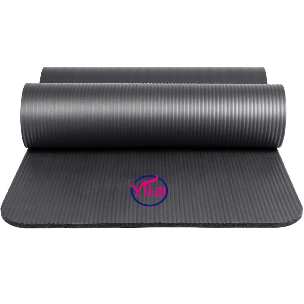 1.5cm thickness pink and green gymnastics unique fancy nbr yoga mats with carry bag