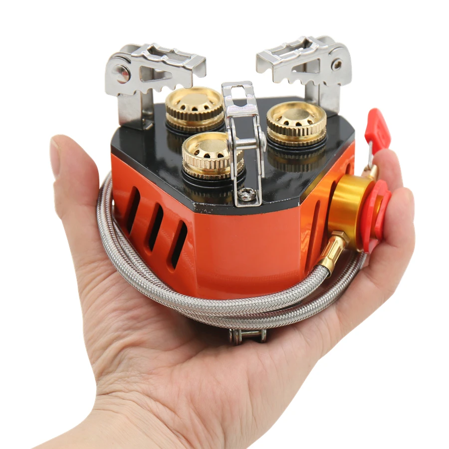ZYZY outdoor stove high-power 3-hole outdoor five-head  brs camping stove