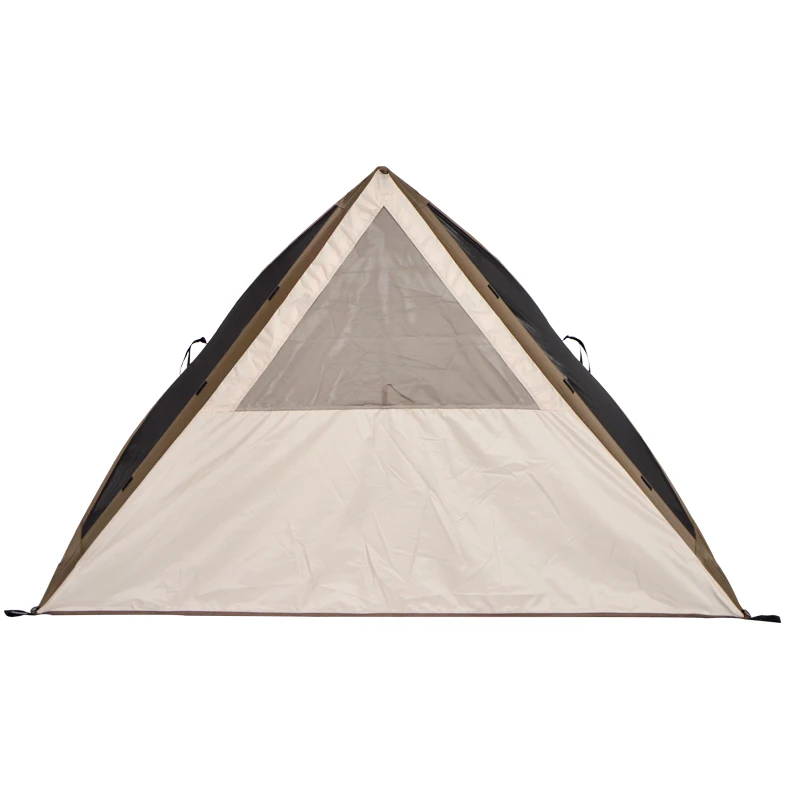 Wild Land Quick Set Up Triangle Hub Screen Tent for Camping with Removable Side Panel for Selection