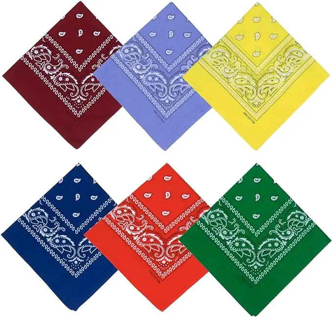 Fast Production Goods Wholesale Cheap Soft Cotton Polyester Multifunction Printing Headwear Fabric Bandana