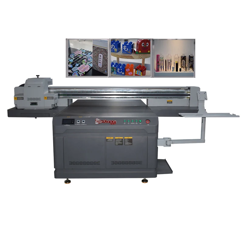 Signkanon 6 color 120*160cm Ricoh G5i printhead uv flatbed printer