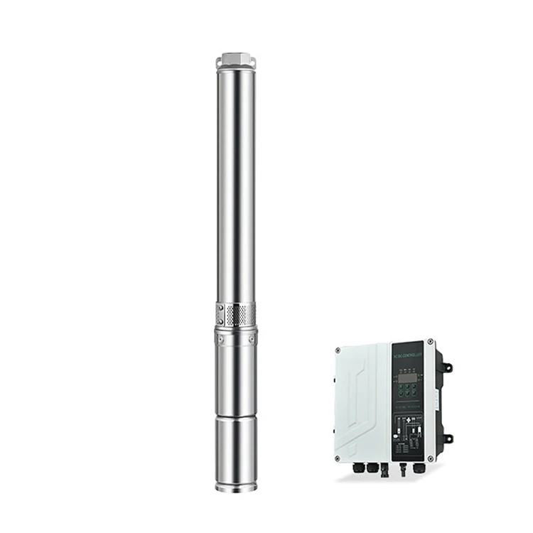 1 Inch 1.5Hp 144V 1100W Ac/Dc Solar Power Pencil Submersible Water Pump For Deep Well Bore Hole Agriculture Farm Irrigation