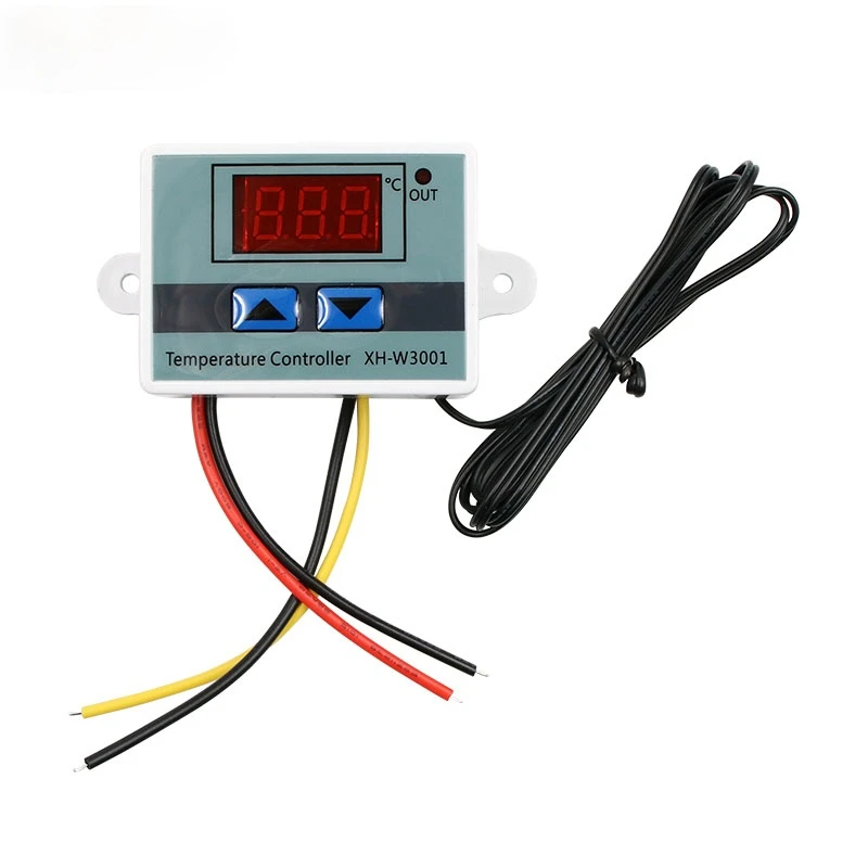 XH-W3001 10A Digital Temperature Controller 12V, 24V, 220V Quality thermal regulator Thermocouple thermostat with LCD display