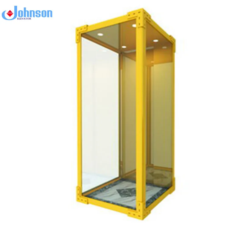 Factory direct selling 4 persons lifts size diy home electric elevator