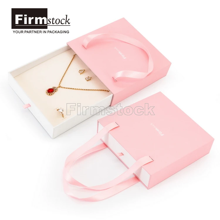 boite a bijoux paper box pendant jewellery custom logo printed jewelry boxes emballage personnalis pour et prsentoir de