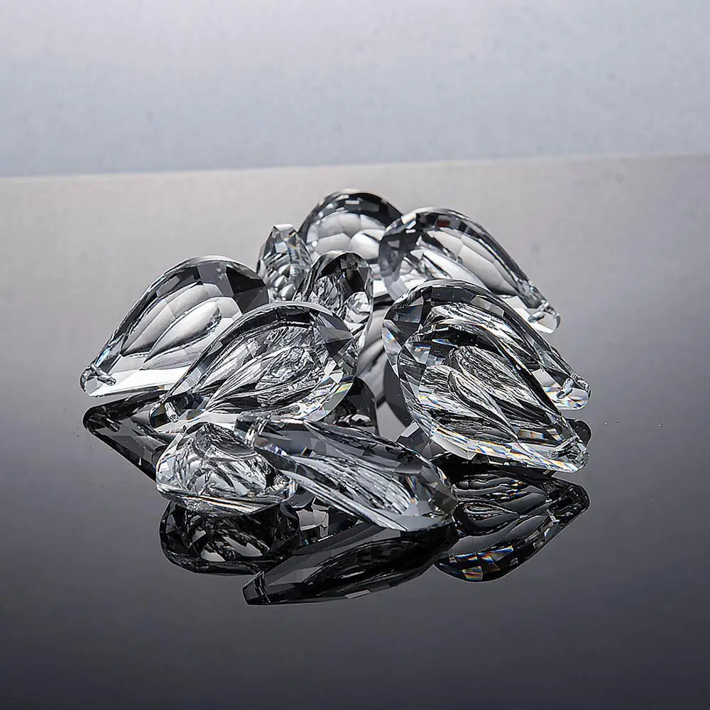 Clear Crystal Chandelier Lamp Lighting Drops Pendants Balls Prisms Hanging Glass Prisms Parts  Home/House Decor