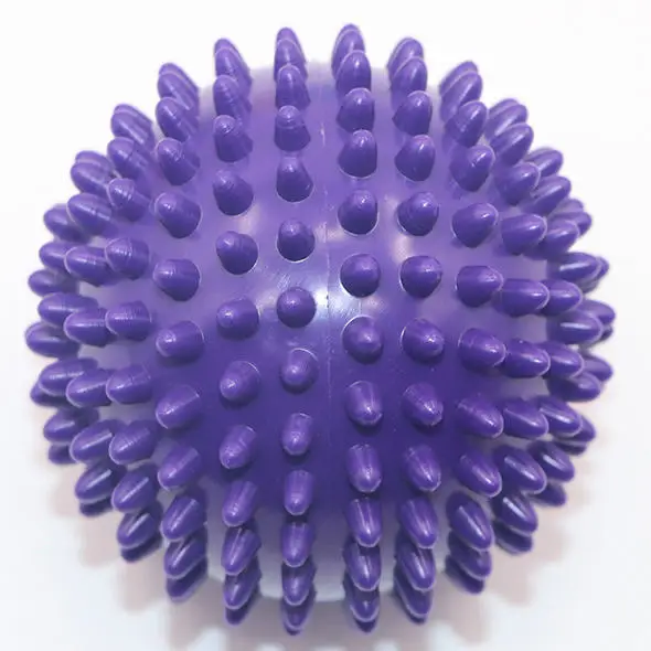 PVC Sports Foot Massage Spiny Grip Gym Fascia Relaxation Decompression Tool 6.8/7.5/9cm Spiked Yoga Ball