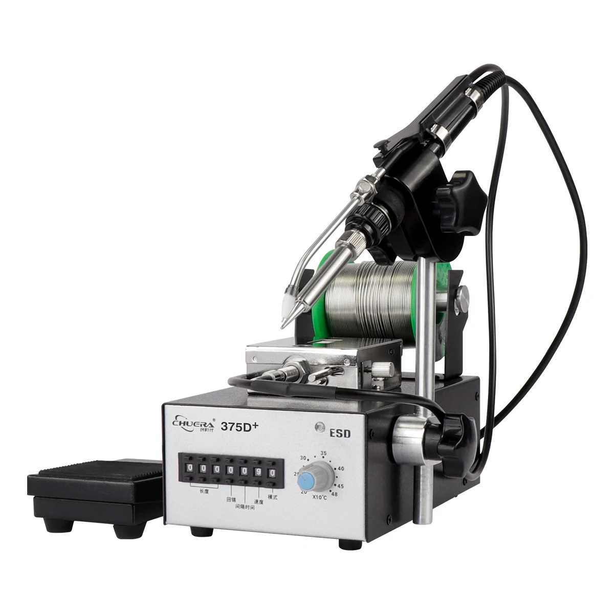 Industrial Grade CSD - 375D+ Automatic Tin Feeding Tin BGA PCB Soldering Station Welding Machine