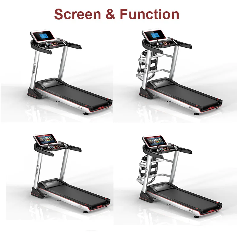 Foldable Multi functional running gym electronic life fitness Walking Electric Motorized Treadmill
