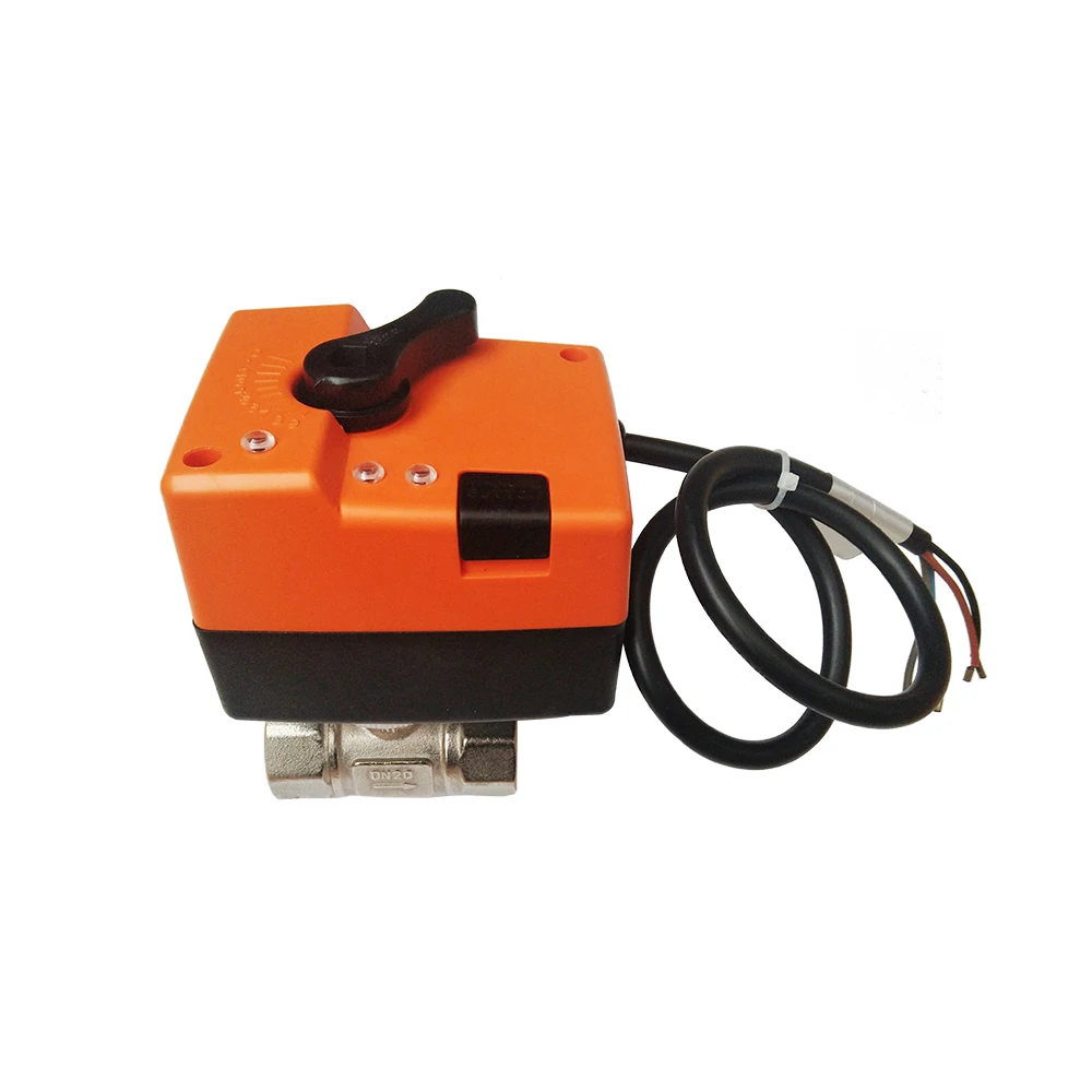 Exquisite Workmanship Upgrade Cost-effect Electric Plastic Hvac Control Ball Valve Actuators