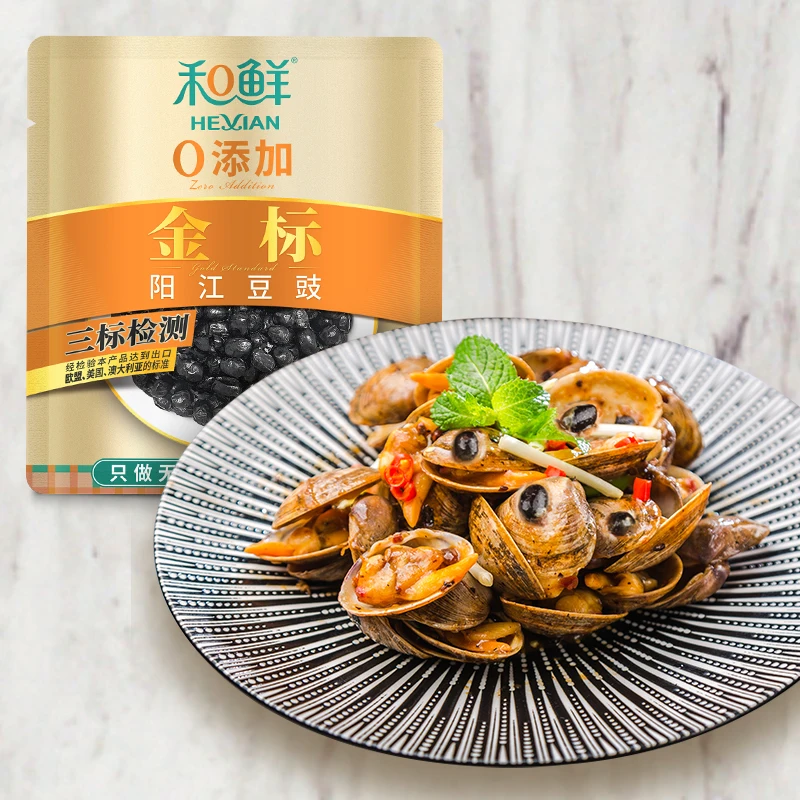  Бренд Hexian Healthy foods от производителя ферментированные соевые бобы черный соус Чили поставщики соуса оптовая