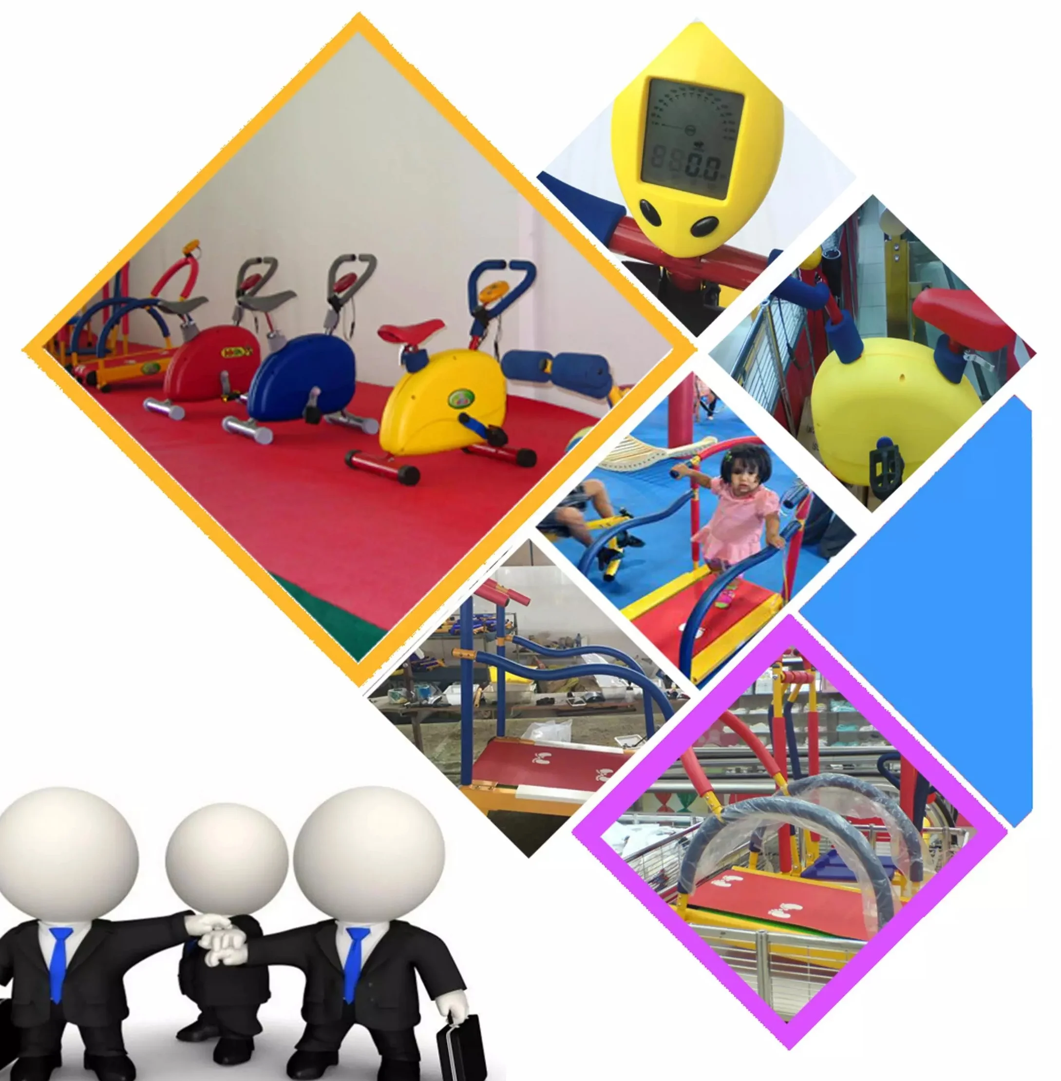 Super Quality Kids Fitness Equipment Rowing Machine for Children Training