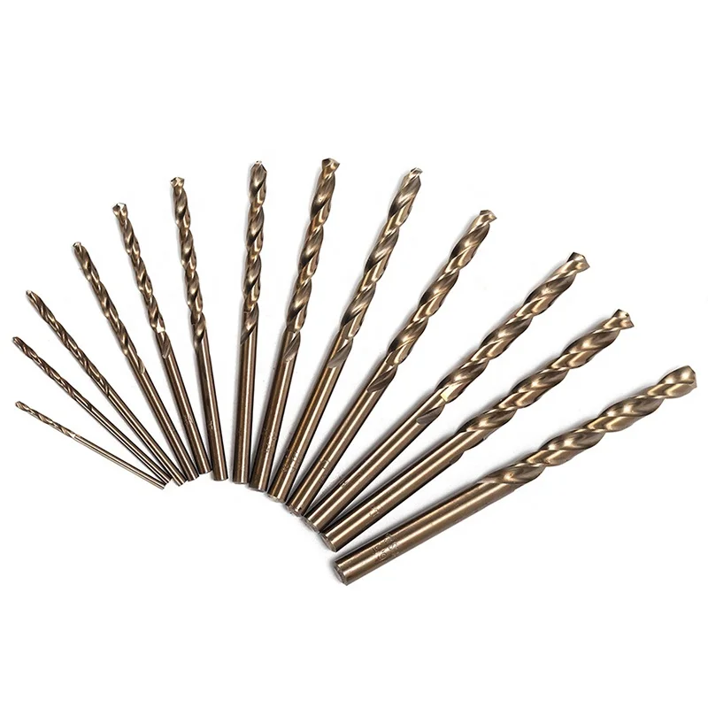 DIN338 Fully Ground Power Tool Accessory HSS Drill Bits For Stainless Steel Metal Twist Drill Bit Set