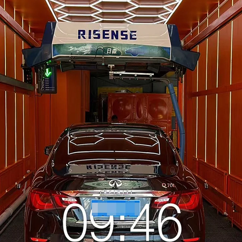 Risense non-contact brushless touch free full automatic heycar touchless car wash